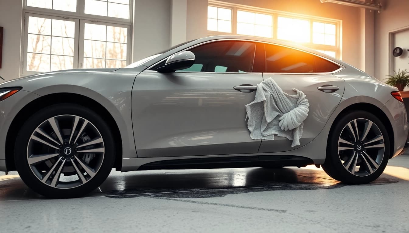 Enhance winter car protection Chattanooga with a high-quality detailing process in a warm garage.