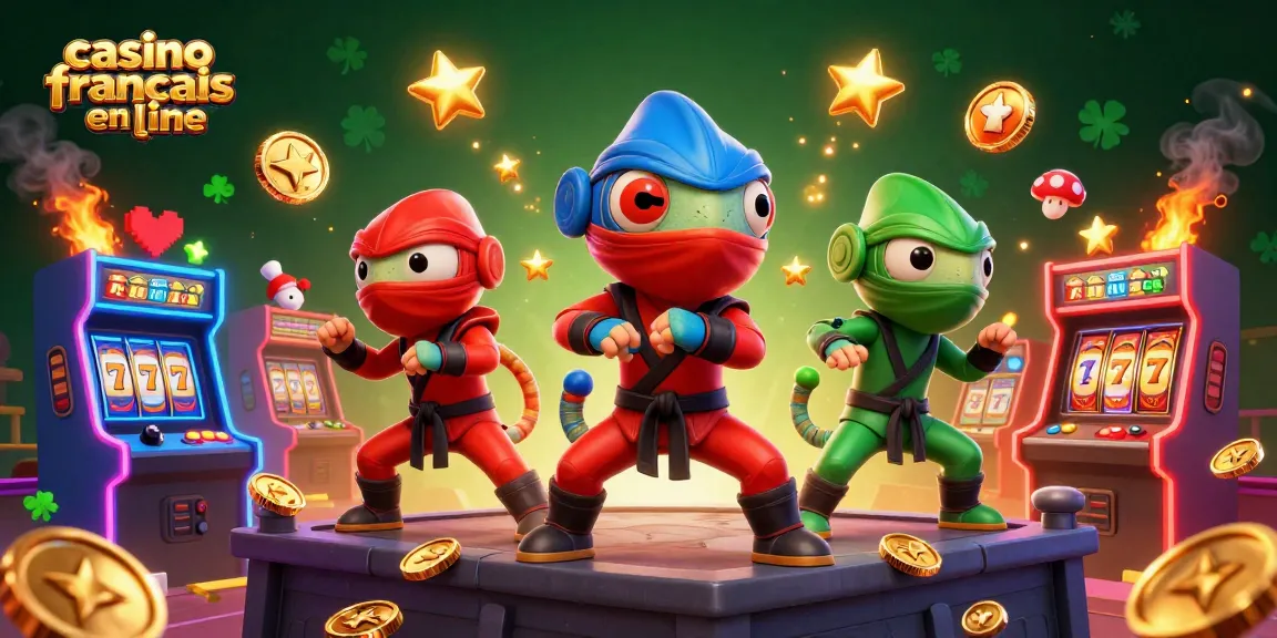 Jouez au casino français en ligne avec notre équipe dynamique de caméléons ninjas, qui maîtrisent les arts martiaux.