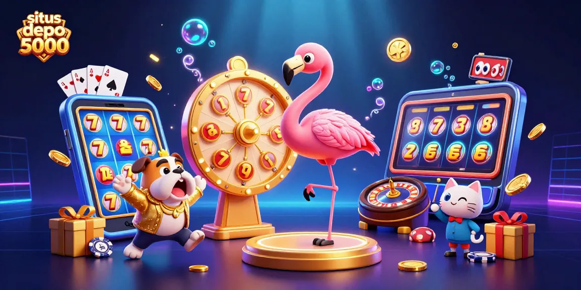 Slot depo 5000 menawarkan permainan slot yang mengasyikkan dengan peluang menang besar.