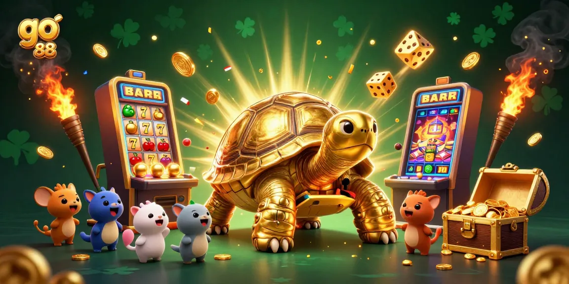 Experience the excitement of go 88 with our colossal tortoise slot machine featuring vibrant games.