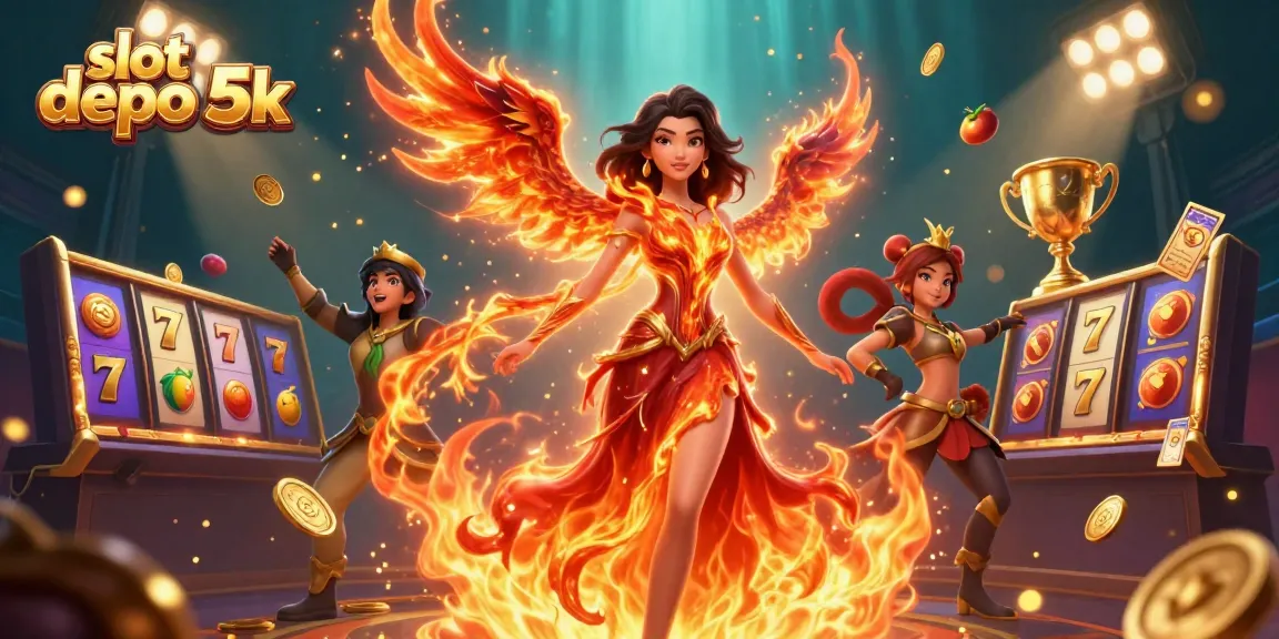 Spin the reels and win big at slot depo 5k featuring vibrant characters and dynamic game elements.