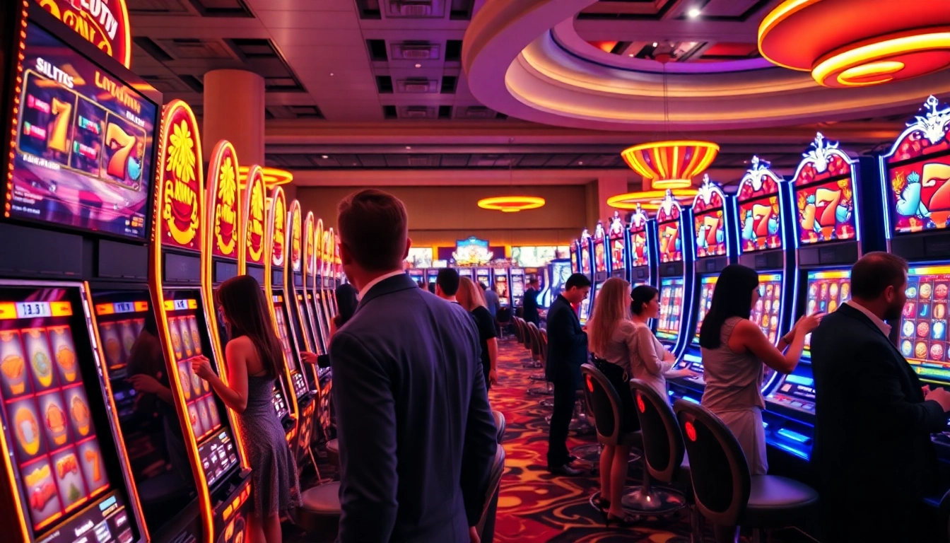 Menangkan slot online dengan mesin yang cerah dan menarik di kasino modern.