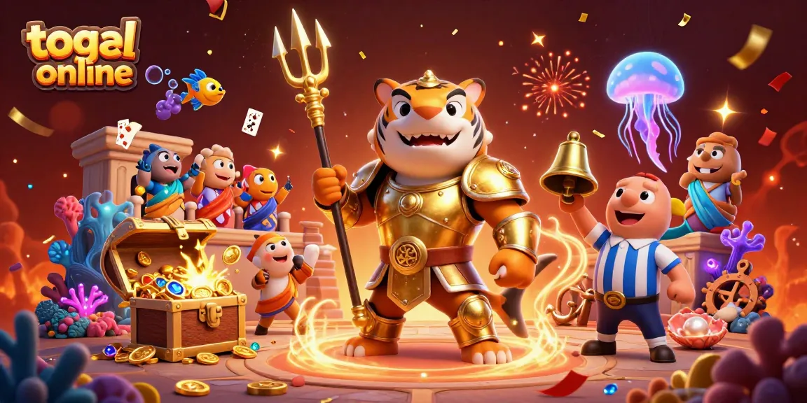 Explore the thrilling world of togel online with this vibrant underwater casino illustration.