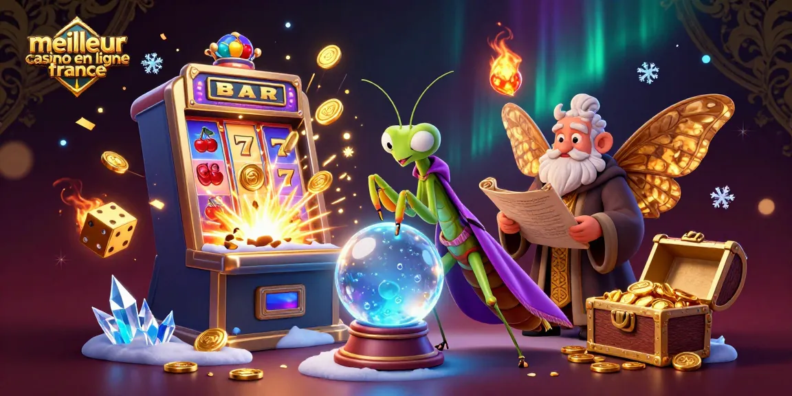 Visualisez le meilleur casino en ligne France avec des éléments de jeux dynamiques et magiques.