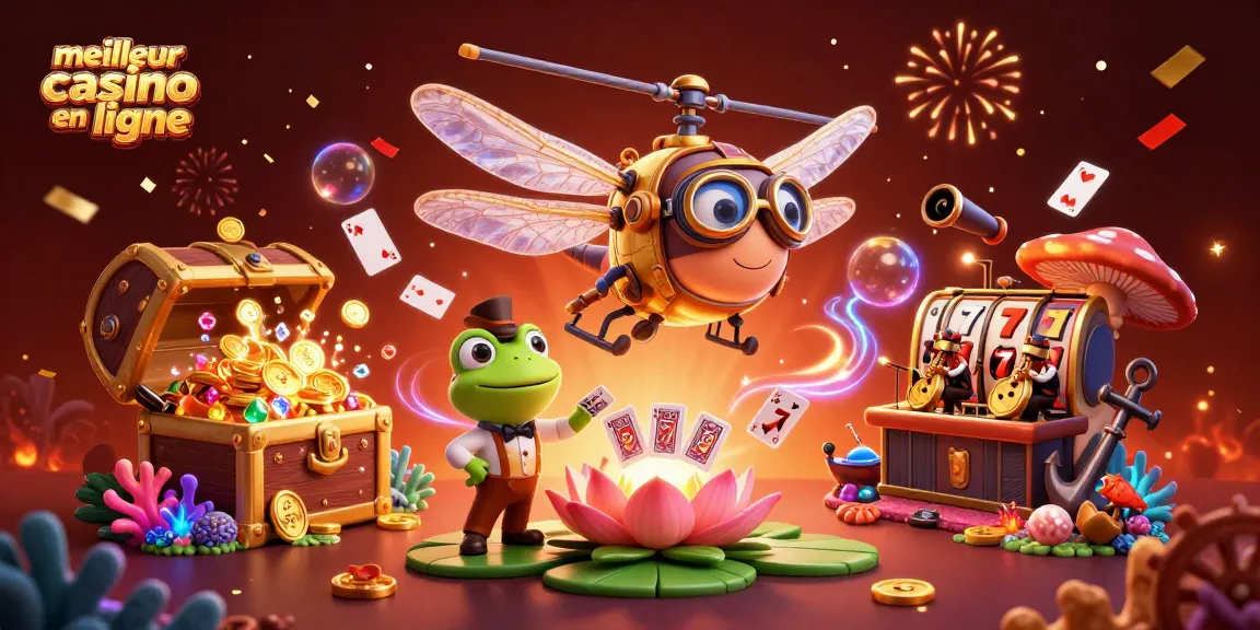 Profitez des jeux au meilleur casino en ligne avec une ambiance festive et dynamique.