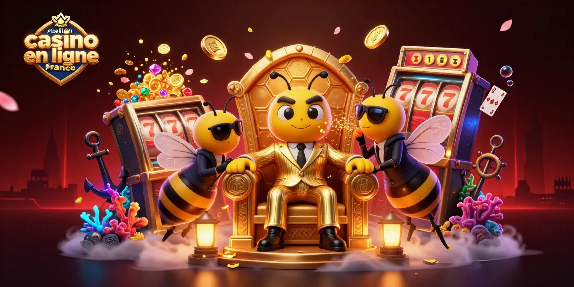 Illustration captivante du meilleur casino en ligne France, mettant en scène un boss et des renforts dans une ambiance riche.