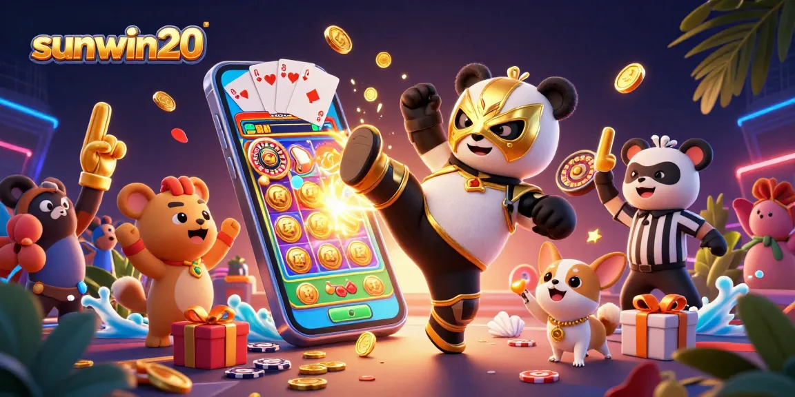 Experience exciting wins with sunwin20 casino action featuring vibrant 3D characters and dynamic gaming elements.