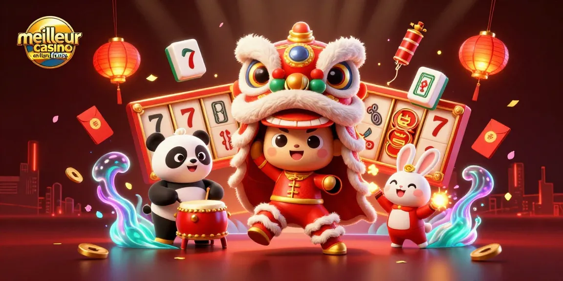 Vivez l'expérience du meilleur casino en ligne France avec des personnages animés dans une scène de jeu vibrante.