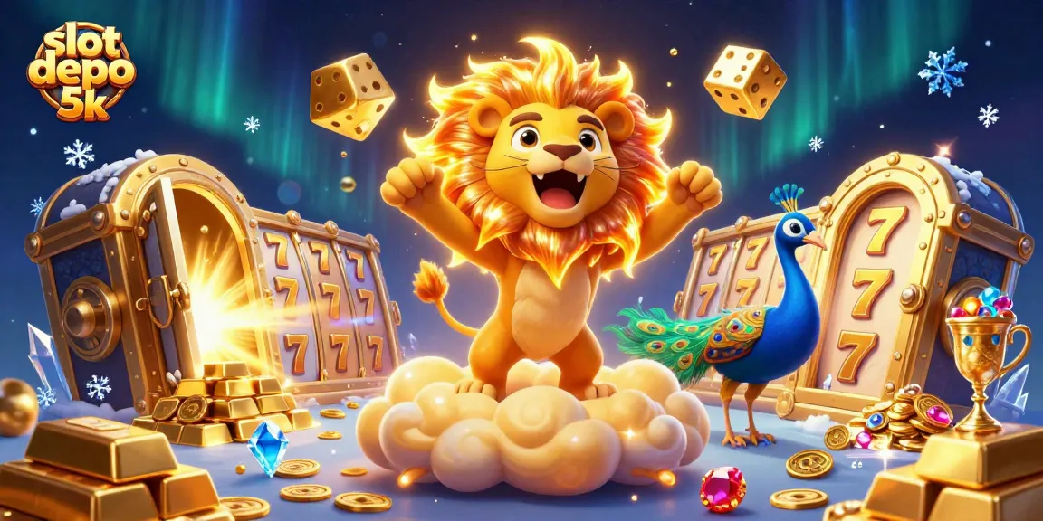 Spin reels and win big with slot depo 5k in an exciting 3D casino adventure filled with jewels.
