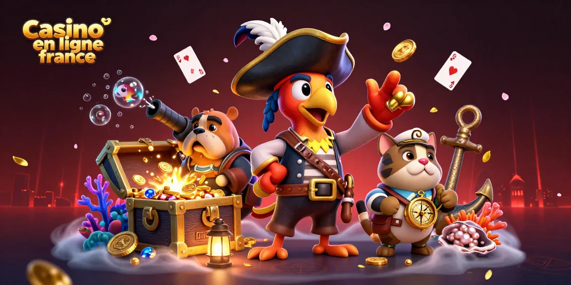 Jouez dans le meilleur casino en ligne France avec des pirates et des trésors, une aventure pleine de gains.