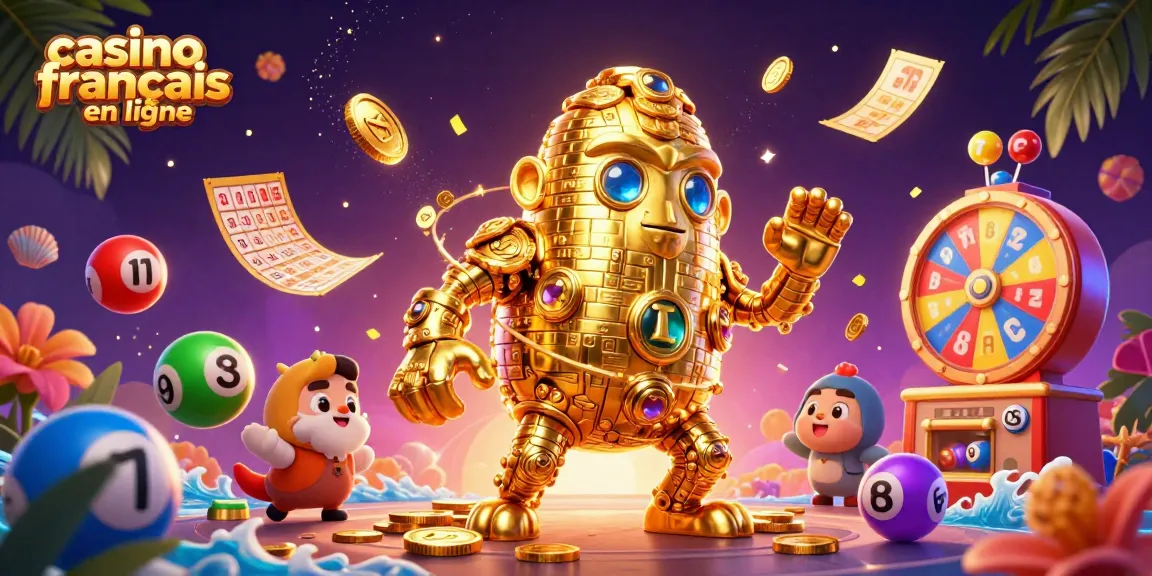 Dans ce casino français en ligne, le golem en or offre des prix aux joueurs chanceux.