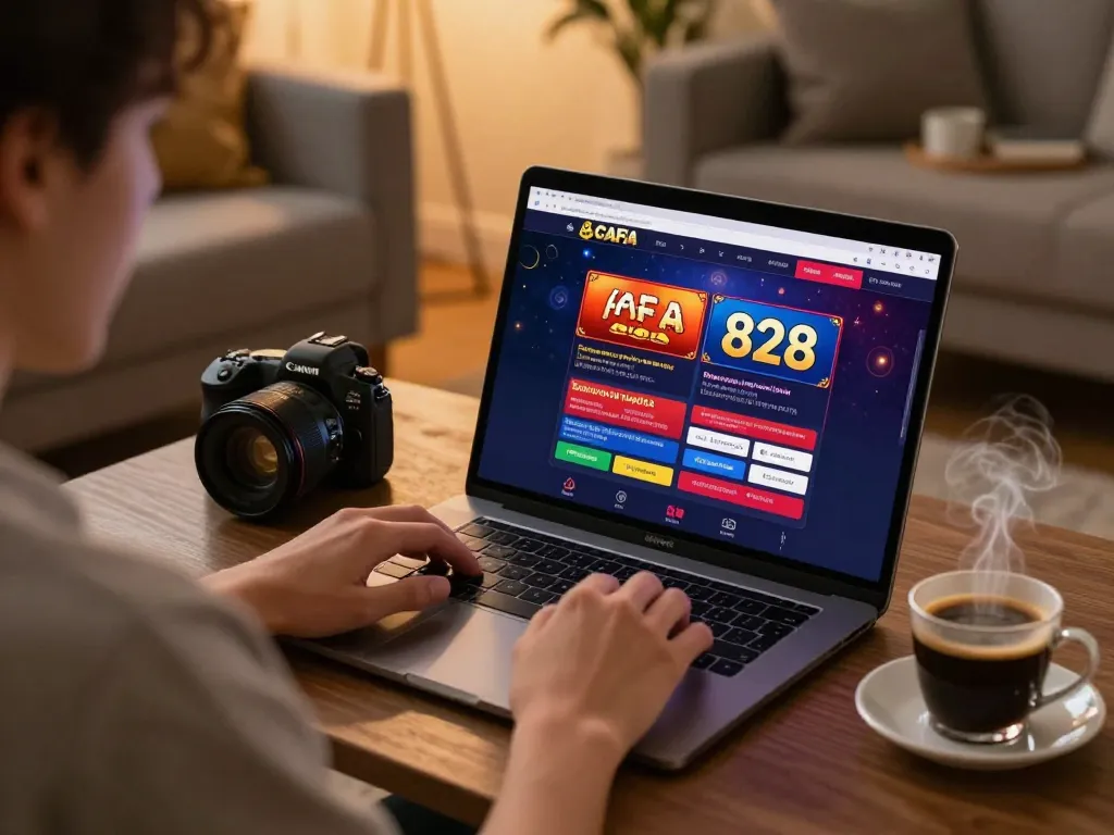 FAFA 828 online gaming session with engaging gameplay, showcasing responsible gambling strategies.