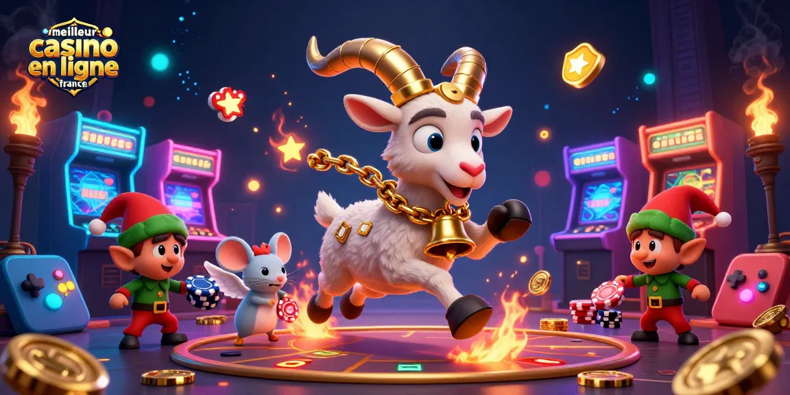 Profitez des jeux dans le meilleur casino en ligne France avec Krampus et des elfes malicieux.