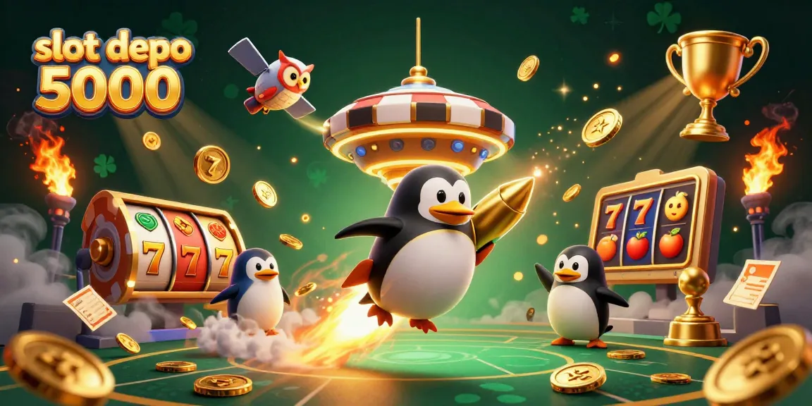 Engage with thrilling gameplay at slot depo 5000 with dynamic 3D characters and vibrant casino elements.