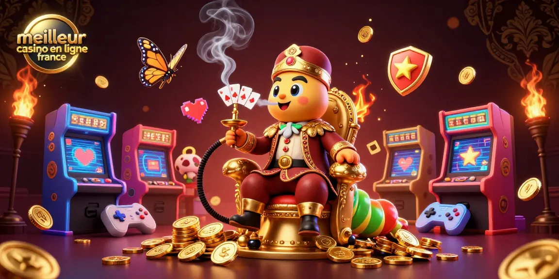 Vivez l'expérience du meilleur casino en ligne France avec notre illustration captivante de jeux.