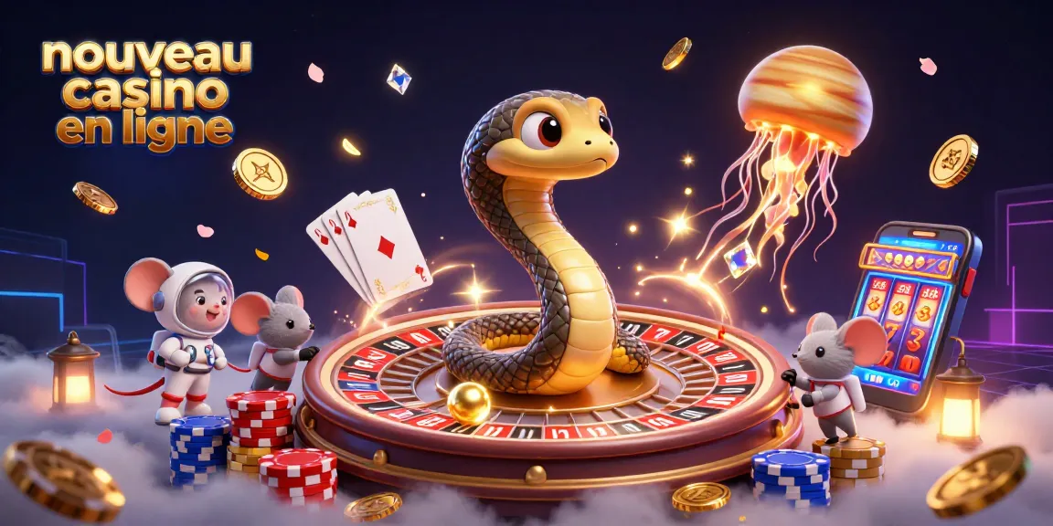 Visitez un nouveau casino en ligne pour vivre des jeux captivants et des gains effrénés.