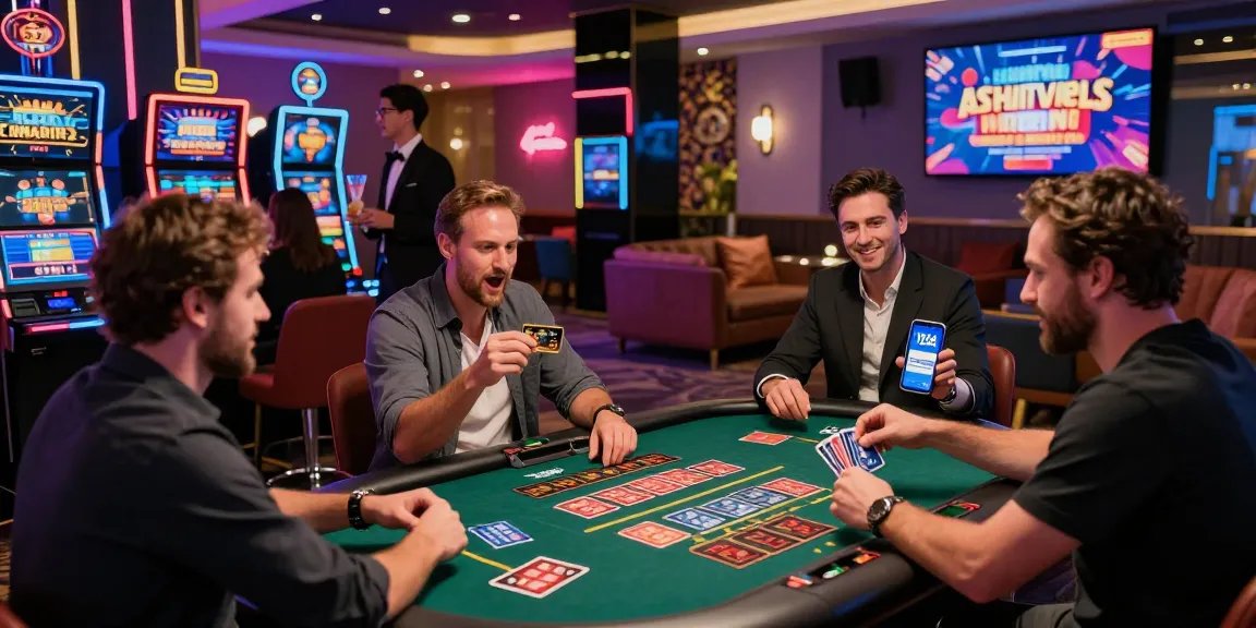 Exciting scene at a credit card casino showcasing players enjoying games with Visa and Mastercard, reflecting the atmosphere at https://chps.org.uk/.