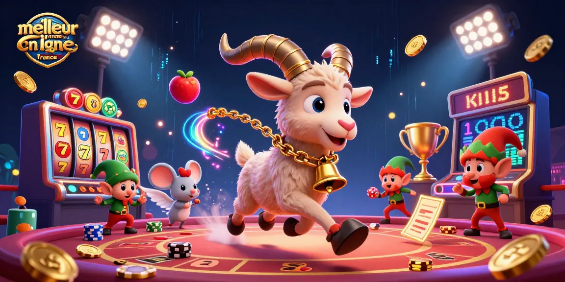 Illustration animée 3D d'un krampus et un ange pour le meilleur casino en ligne France
