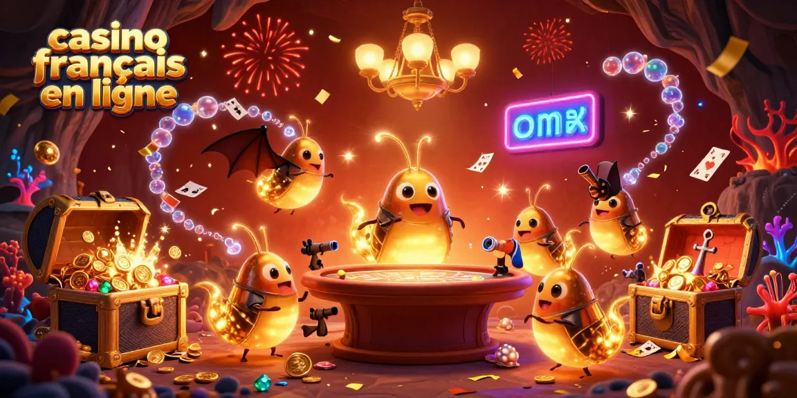 Casino français en ligne : Jouez aux jeux de casino avec l'éclairage magique de nos vers luisants.