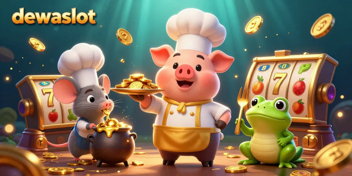 Mengulas permainan dewaslot dengan chef kartun dan elemen kasino yang dinamis.