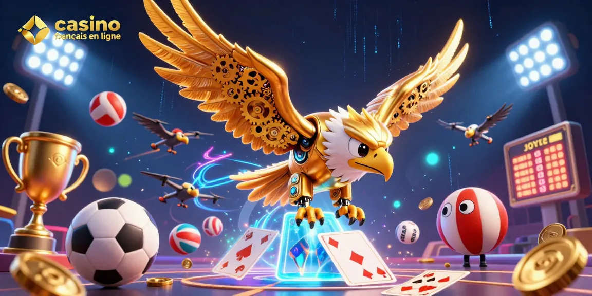 Visez des gains dignes d'un casino français en ligne avec une illustration 3D dynamique