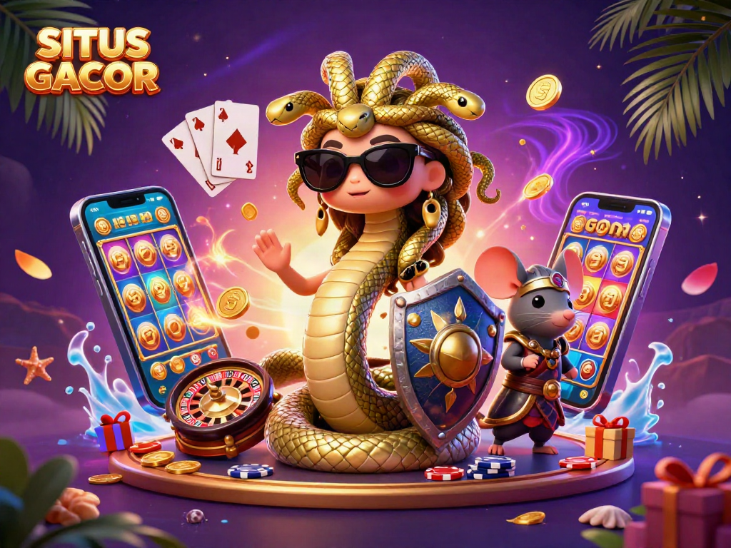 Engage with slots on SITUS GACOR where golden coins and vibrant slot games come alive.