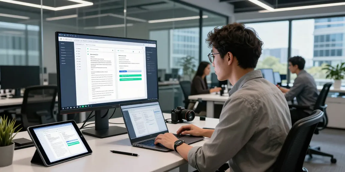 Detect fraud in PDF using advanced AI verification tools in a modern workspace