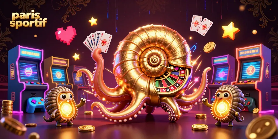 Paris sportif : plonger dans un monde vibrant de paris avec un nautilus géant et des jeux colorés.