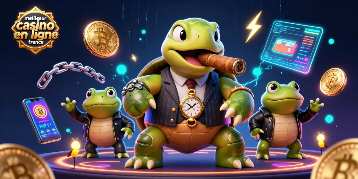 Découvrez le meilleur casino en ligne France avec des personnages animés et des éléments de casino colorés.