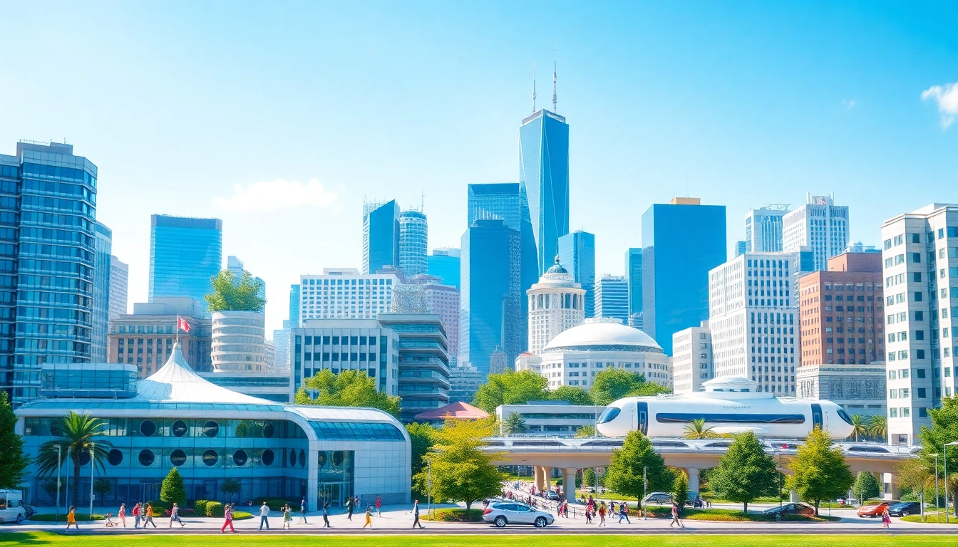 Visual representation of Public-Private Partnerships in urban infrastructure development and collaboration.