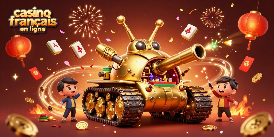Jouez et gagnez au casino français en ligne avec une ambiance festive et colorée.