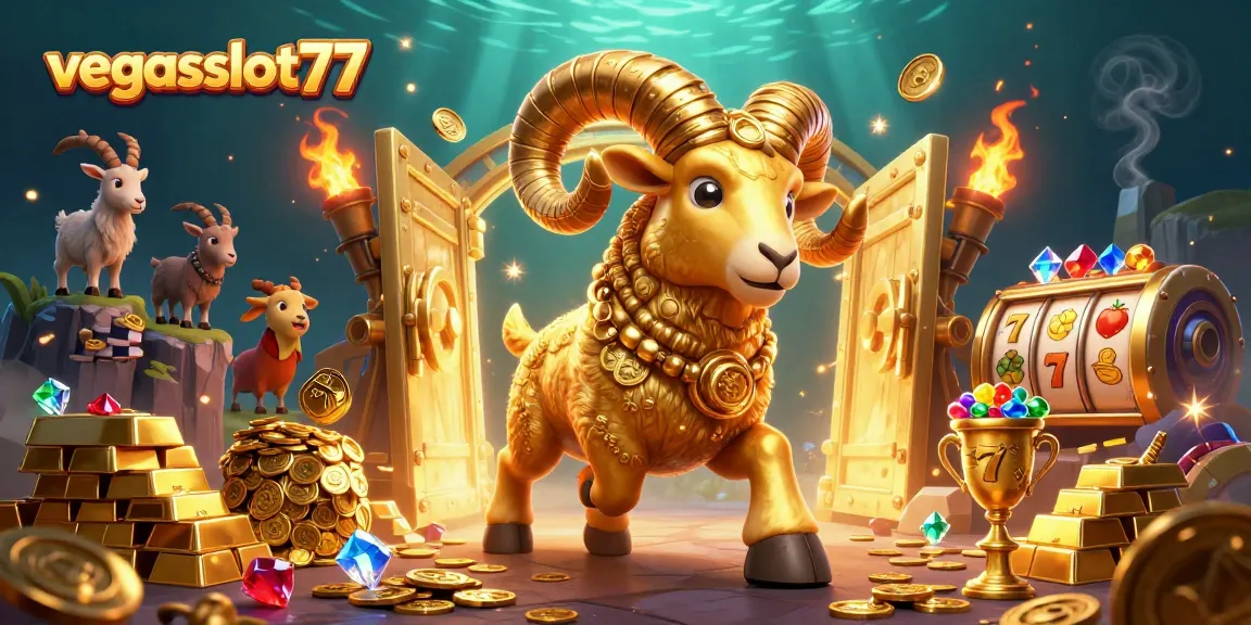 Engage in thrilling jackpots and slot wins with vegasslot77's rich, animated casino scene.