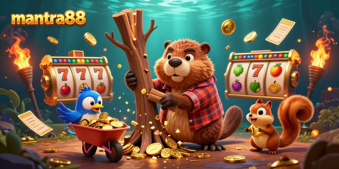 Win big at mantra88 with lively cartoon characters celebrating golden jackpots and thrilling slot action