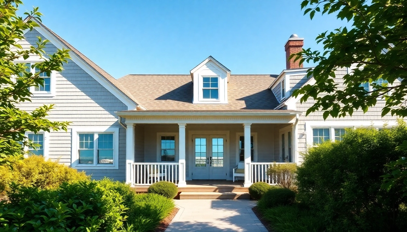 Cape cod home addition showcasing an elegant entryway and coastal landscape.