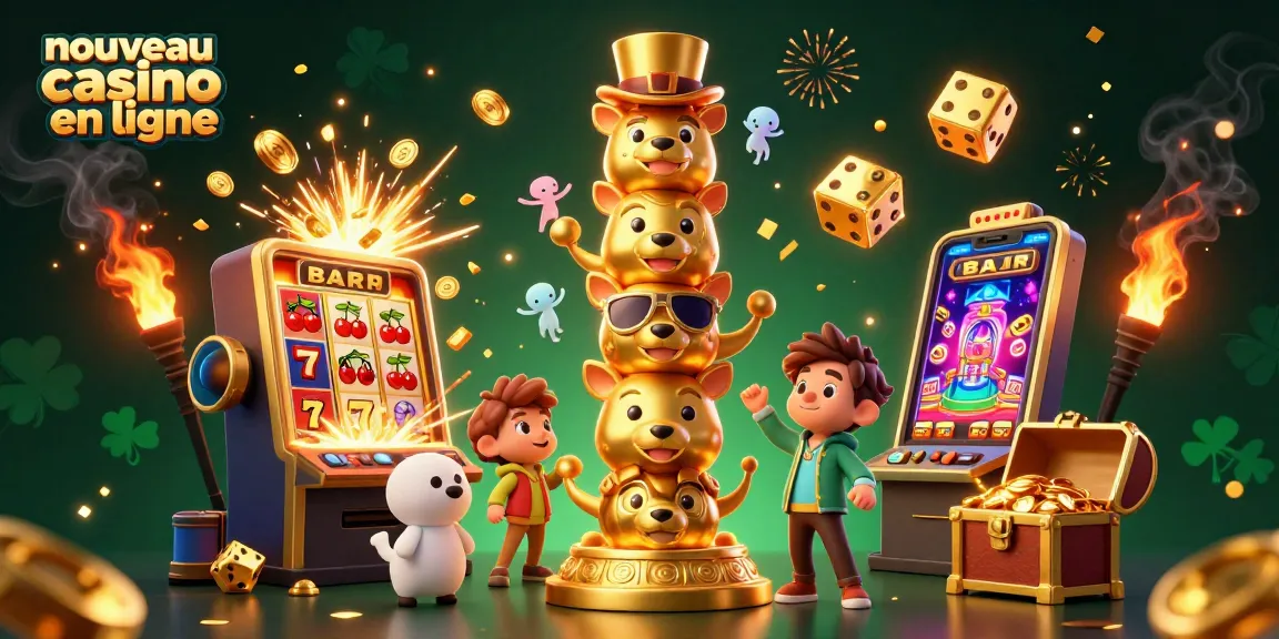 Émerveillez-vous avec le nouveau casino en ligne, où des visages animés dansent autour des rouleaux gagnants.