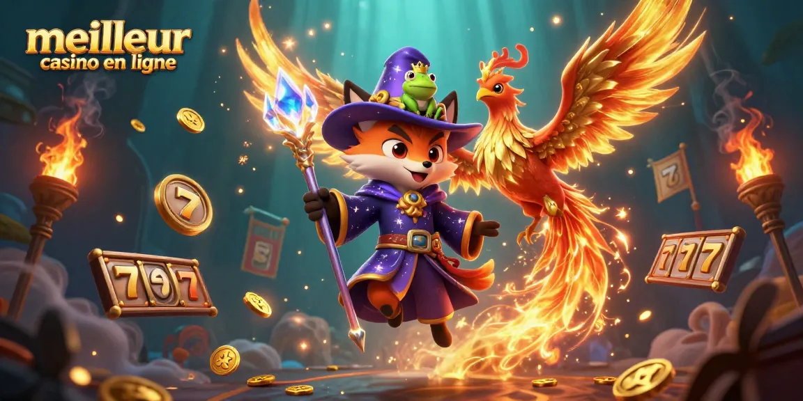 Les jeux au meilleur casino en ligne vous attendent, symbole de l'excitation et de l'aventure.