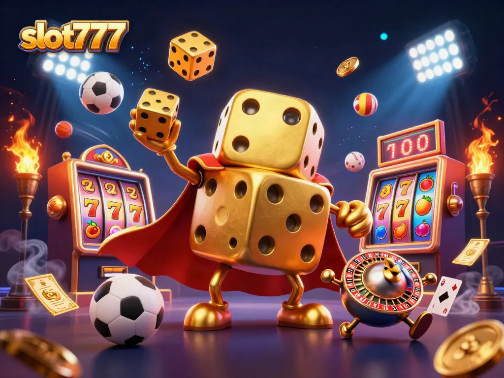 Menangkan jackpot di slot777 dengan mesin slot yang menggembirakan dan simbol keberuntungan.