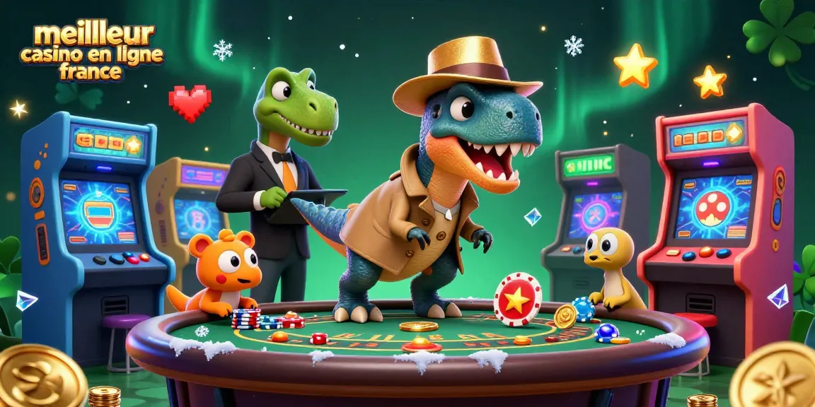 Jeu de blackjack original avec des personnages de casino dans un style animé, meilleur casino en ligne en France.