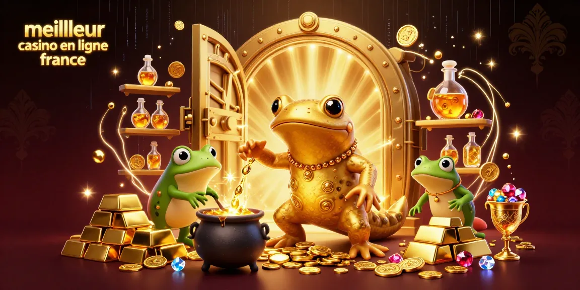 Jouer au meilleur casino en ligne France avec un alchimiste transmutant l'or