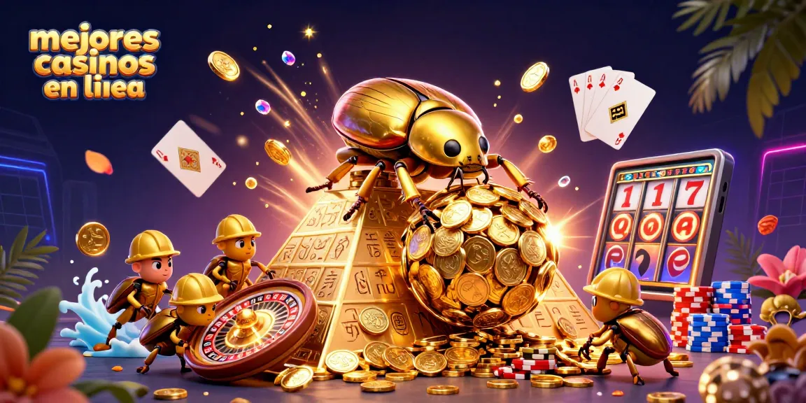 Juega en los mejores casinos en línea mientras exploras un universo vibrante de juegos y símbolos de fortuna.