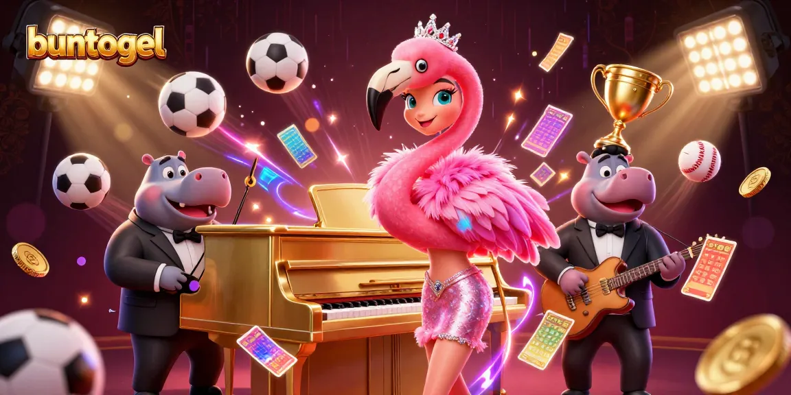 Buntogel brings thrilling casino fun to life with vibrant characters and dynamic gambling elements.