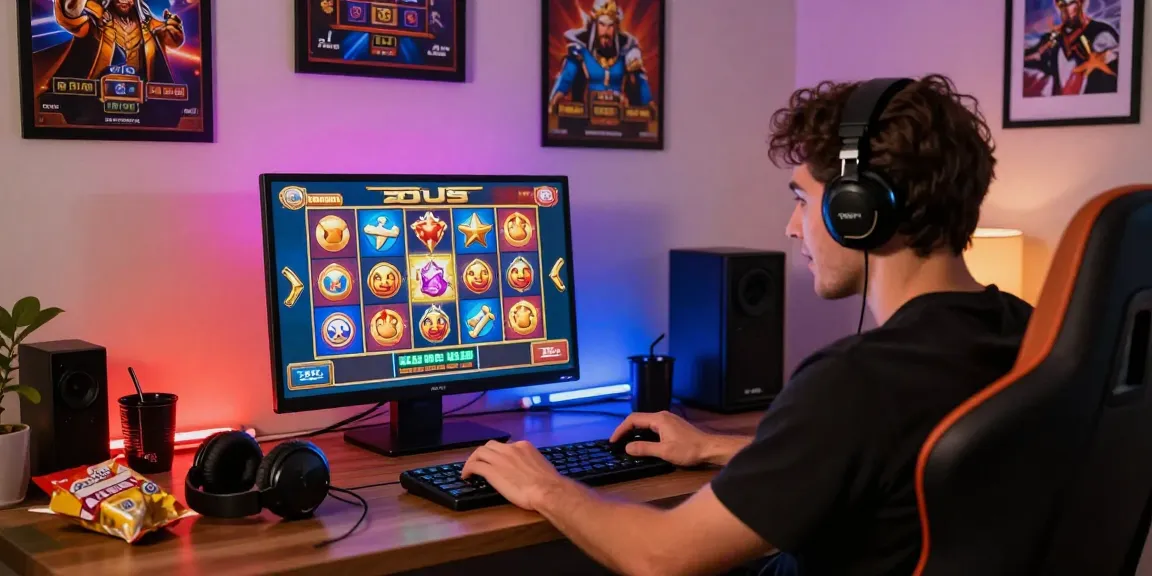 Experience the excitement of zeus slot in an online casino setting, capturing the thrill of gaming.