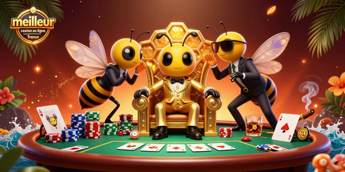 Découvrez l'illustration 3D d'un meilleur casino en ligne France avec des personnages animés captivants.