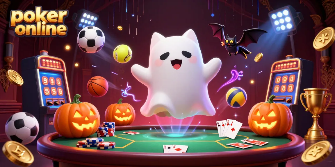 Jouez au poker en ligne avec notre illustration captivante d'une ambiance de casino animée.