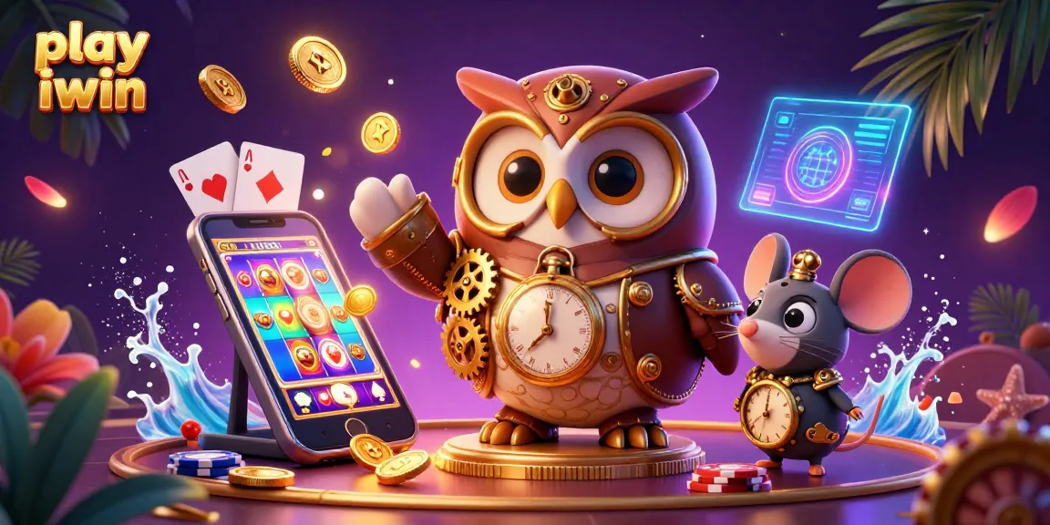 Experience exciting gaming moments as you play iwin with vibrant characters and casino elements.