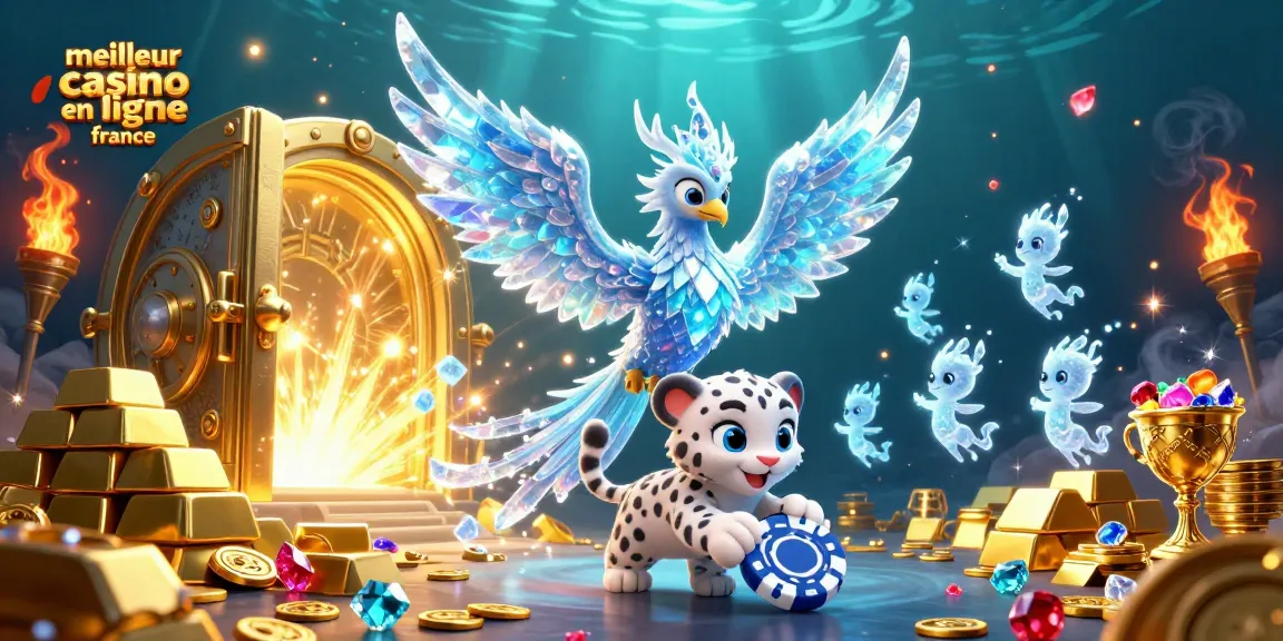 Jouez au meilleur casino en ligne France avec des personnages animés dans un monde de trésors scintillants.