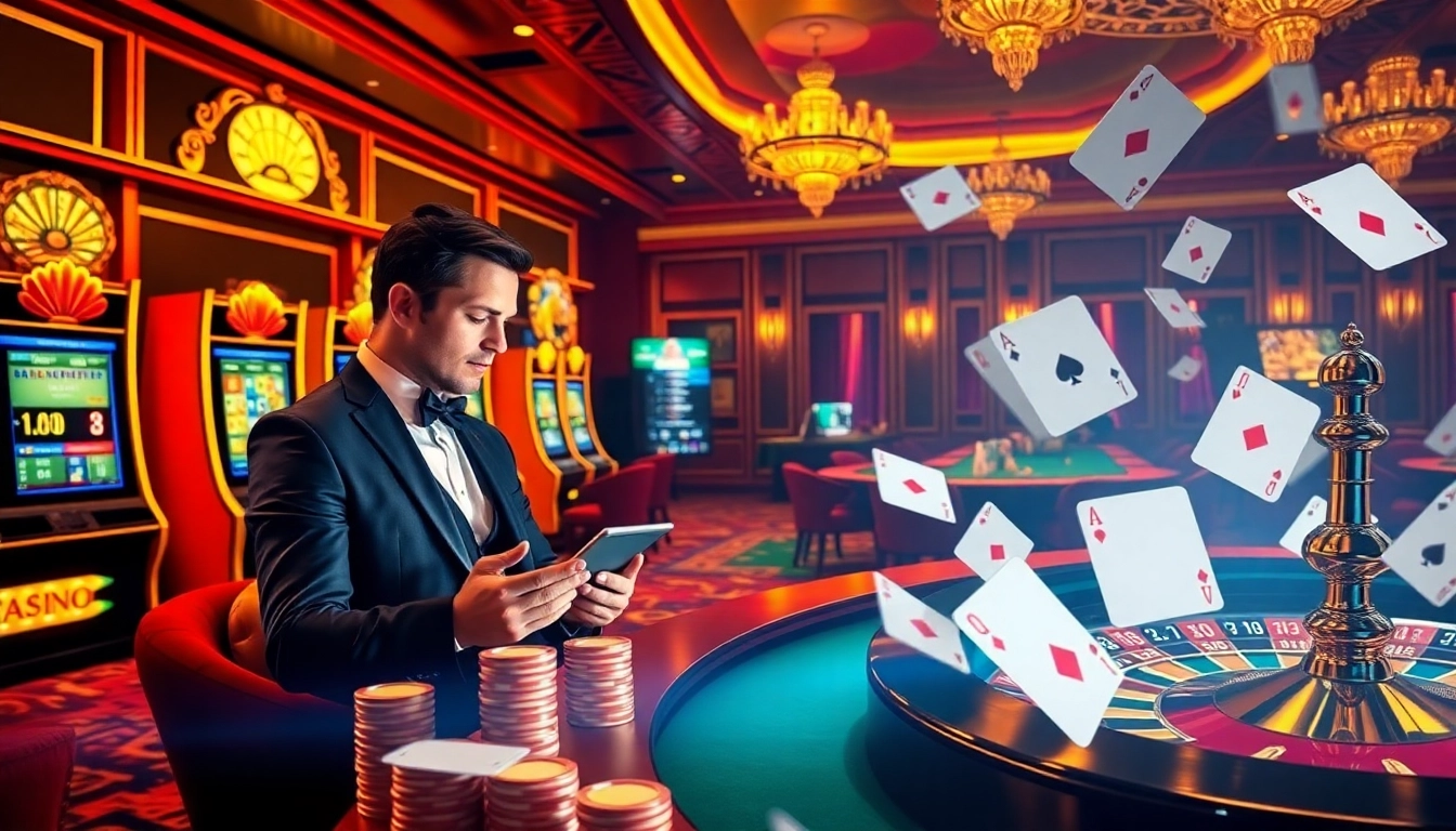Vivez le frisson du casino en ligne français avec des visuels de jeu vibrants et des éléments de luxe.
