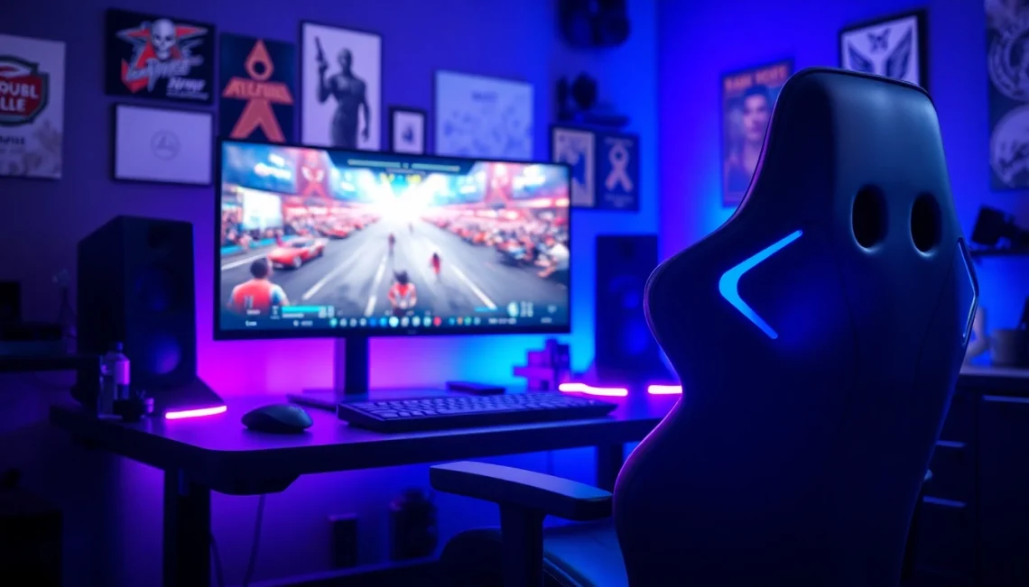 Immerse in the vibrant gaming world with 79king highlights in a modern setup.
