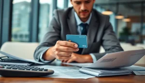 카드현금화 방법을 고민하는 사람의 모습을 보여주는 이미지입니다.