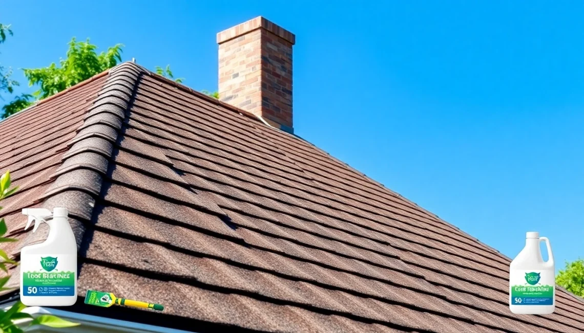 Roof cleaning service revitalizes homes with fresh, vibrant roofs.